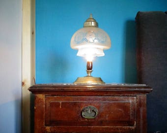Lámpara de cabecera Vintage, Lámpara de Sombra Rústica, Fijación de cabecera, Iluminación de cabecera, Lámpara de Mesa, Lámpara de Escritorio, Iluminación Rústica, Lámpara de Fijación, Lámpara