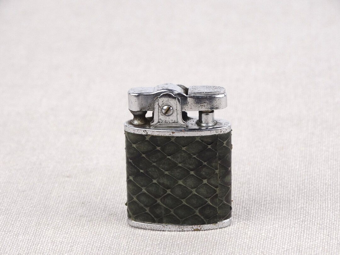 40'アンティーク 『PENGUIN 流線形FLAT LIGHTER ノベルティ 未