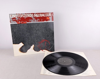 1985 Einstürzende Neubauten Poster, Logo, German Industrial