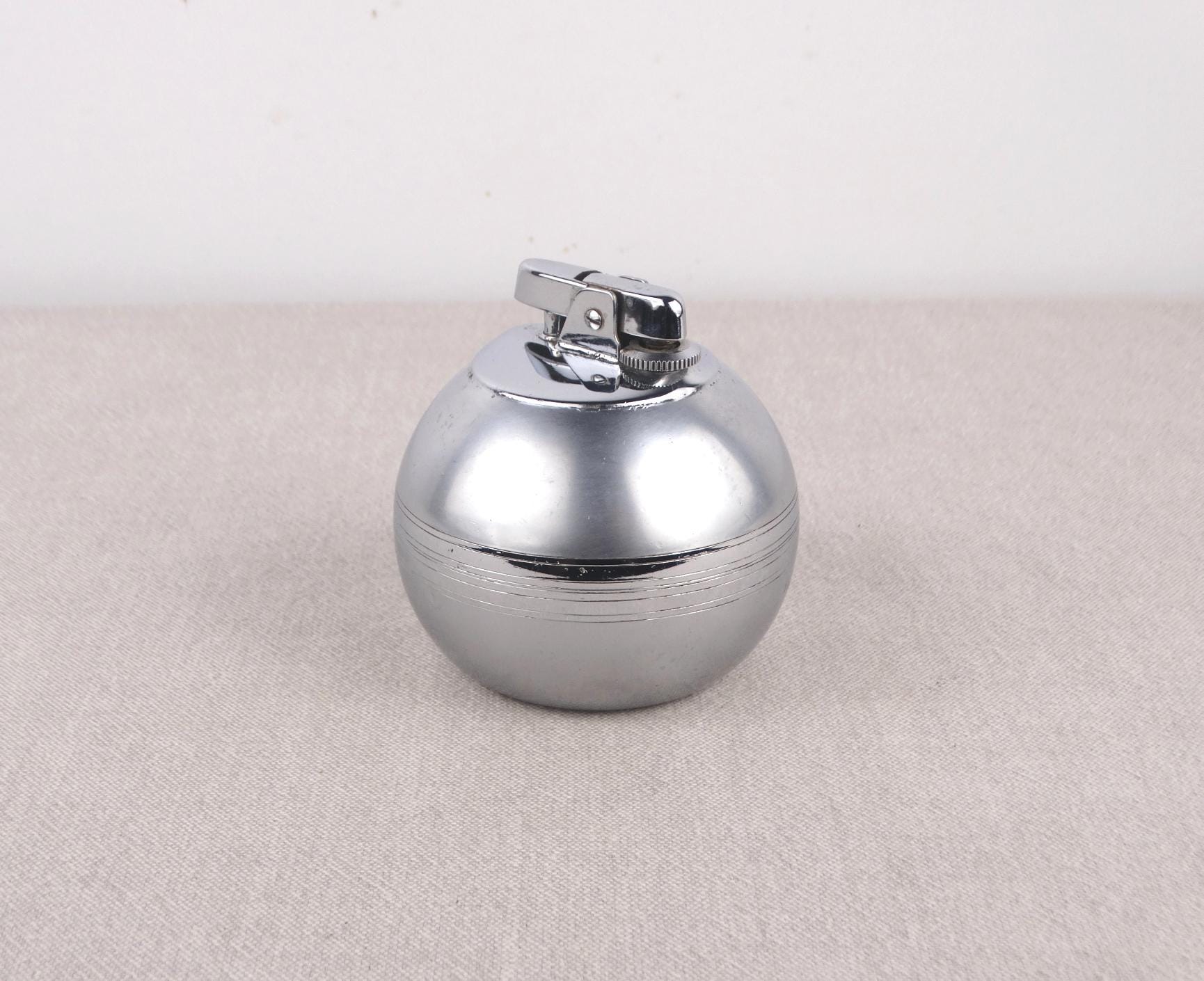 Ronson Varaflame Rondelight, Working Ronson Lighter, Desk Lighter 