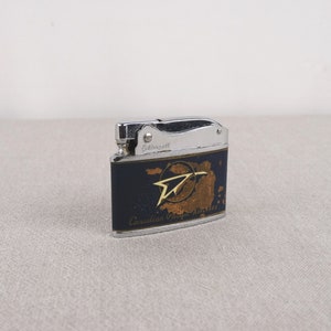 Vintage Golden Bell Lighter, Flat Advertising Lighter, Petrol Lighter, Automatic Lighter, Vintage Lighter, Pocket Lighter, Torch Lighter