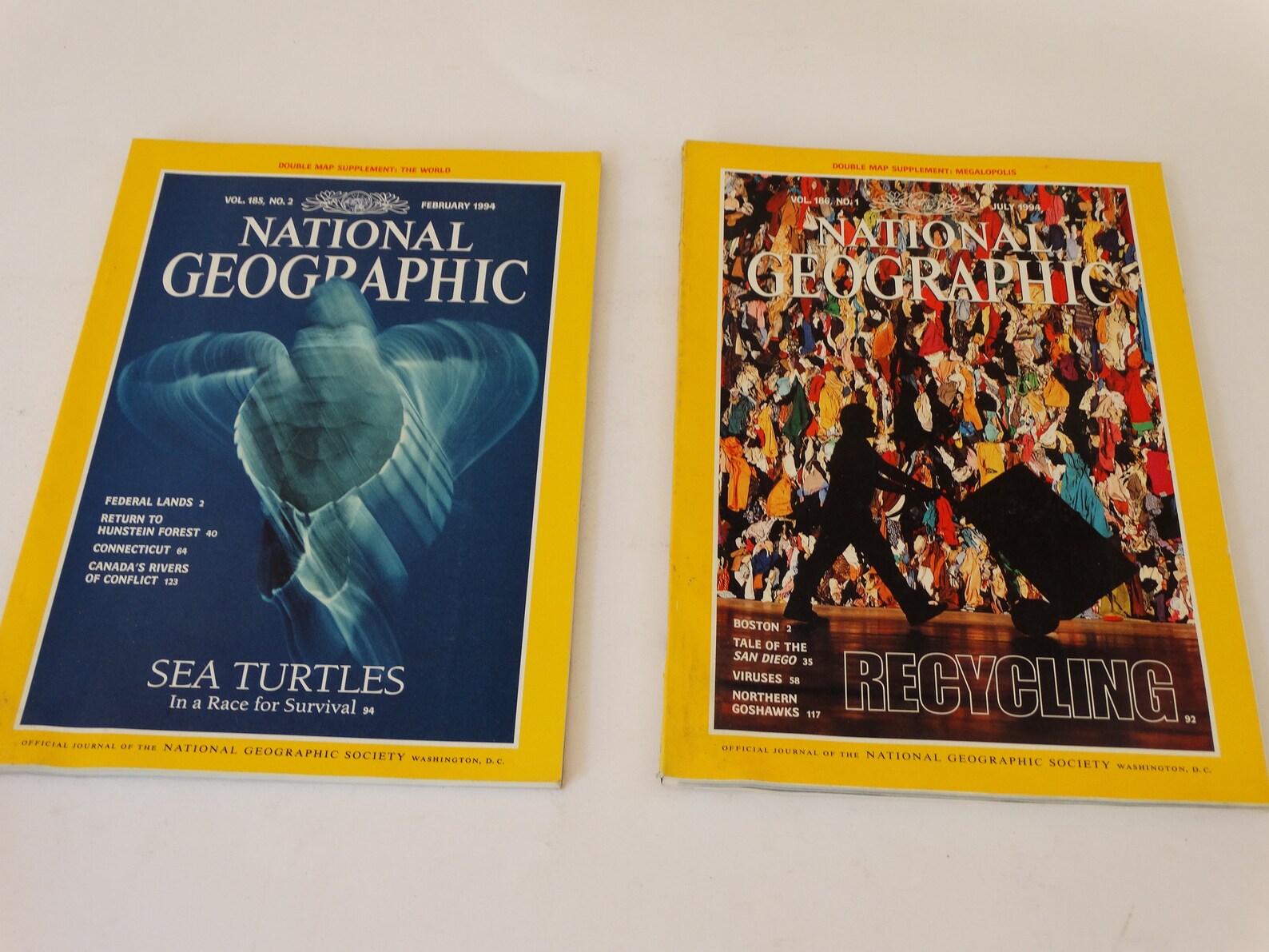 1994 National Geographic Magazine Nat Geo 1994 Nat Geo Magazine Vol