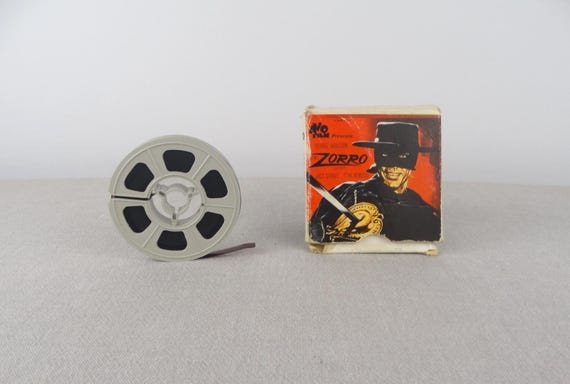 1968, Vintage Zorro Movie Film, Super 8 Film, Zorro the Fox, Super