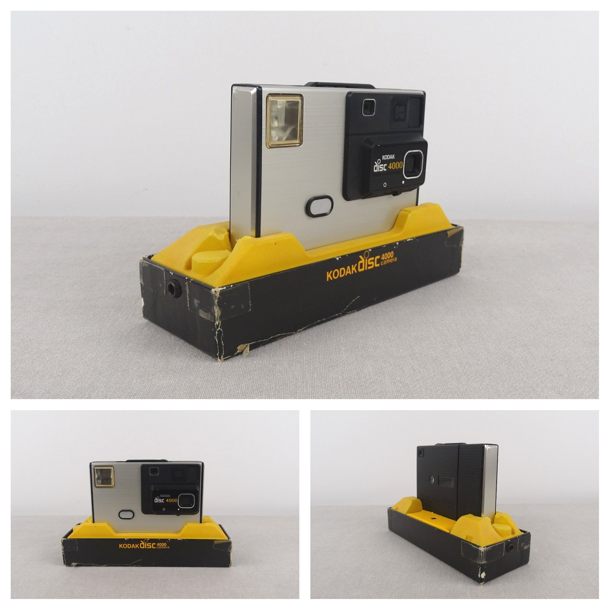 1980, Kodak Disc 4000 Camera, Vintage Kodak Camera, Pocket Camera