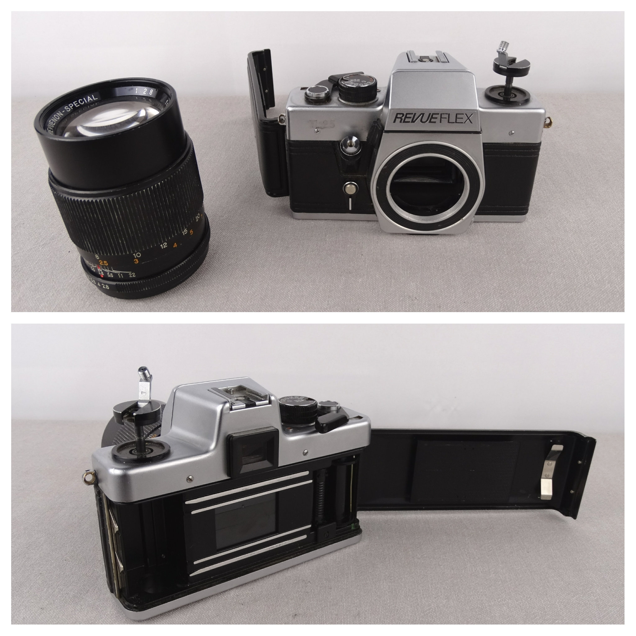 Revueflex TL25, Vintage Revueflex Camera, Revueflex TL25 Camera