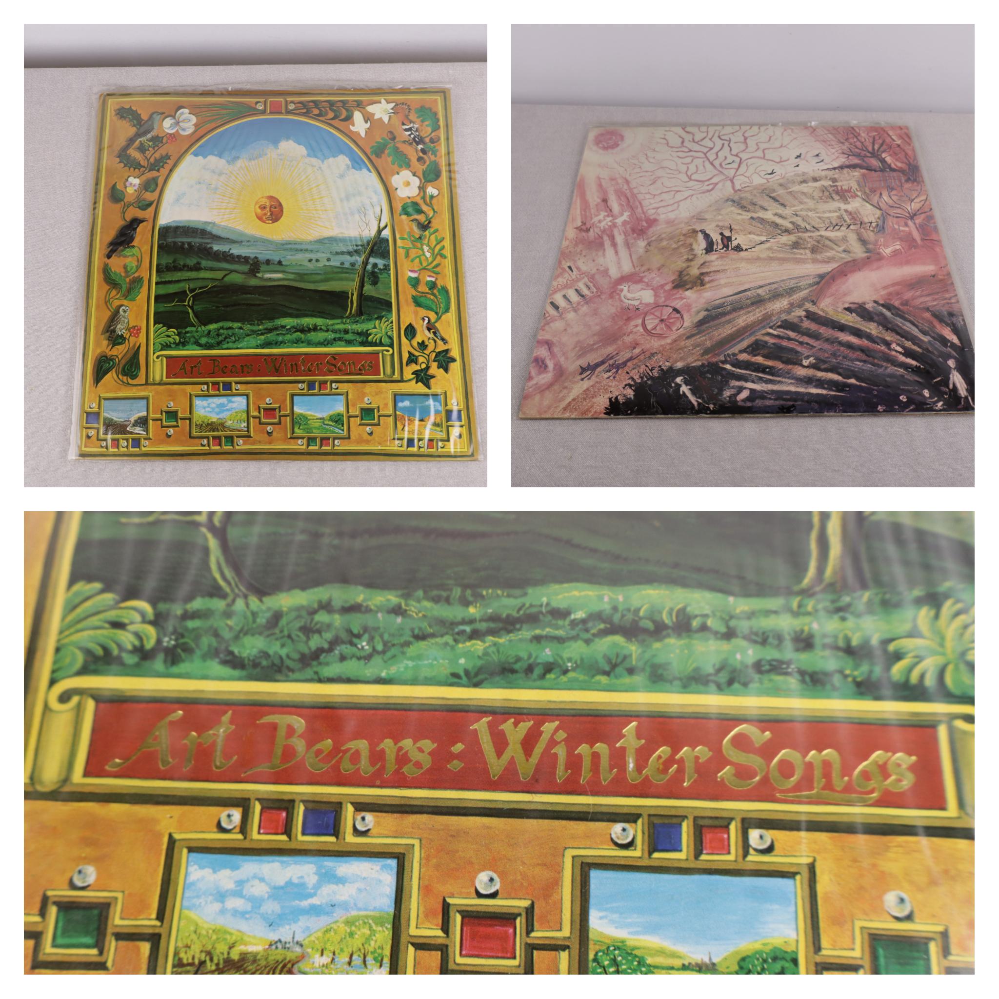 1979, Art Bears LP, Winter Songs Vinyl, Re 0618 Vinyl, Jazz Rock