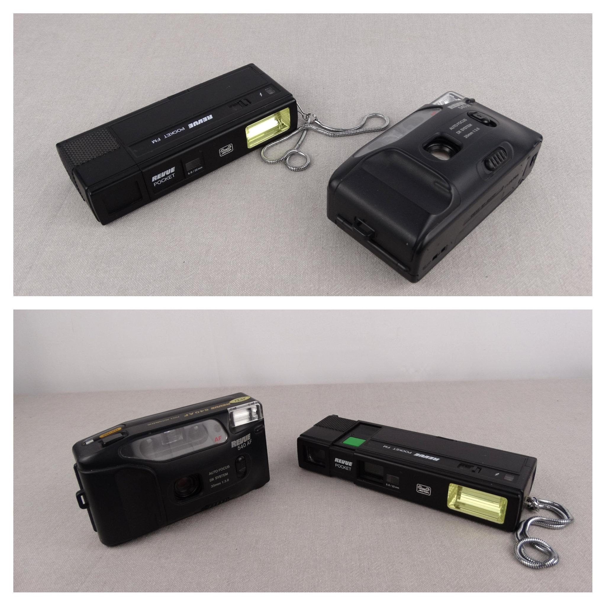 Vintage Revue Cameras Revue Pocket FM Revue 540 AF Photo Etsy