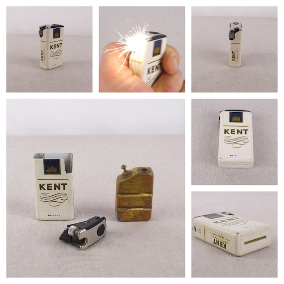 Kent Lighter, Flaminaire Lighter, Vintage Lighter, Pocket Lighter, Gas  Lighter, Pipe Lighter, Advertising Lighter, Butane Lighter, Lighter