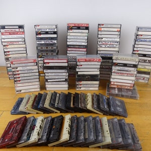 Colección Cintas de Audio Vírgenes (de los 70, los 80 y los 90