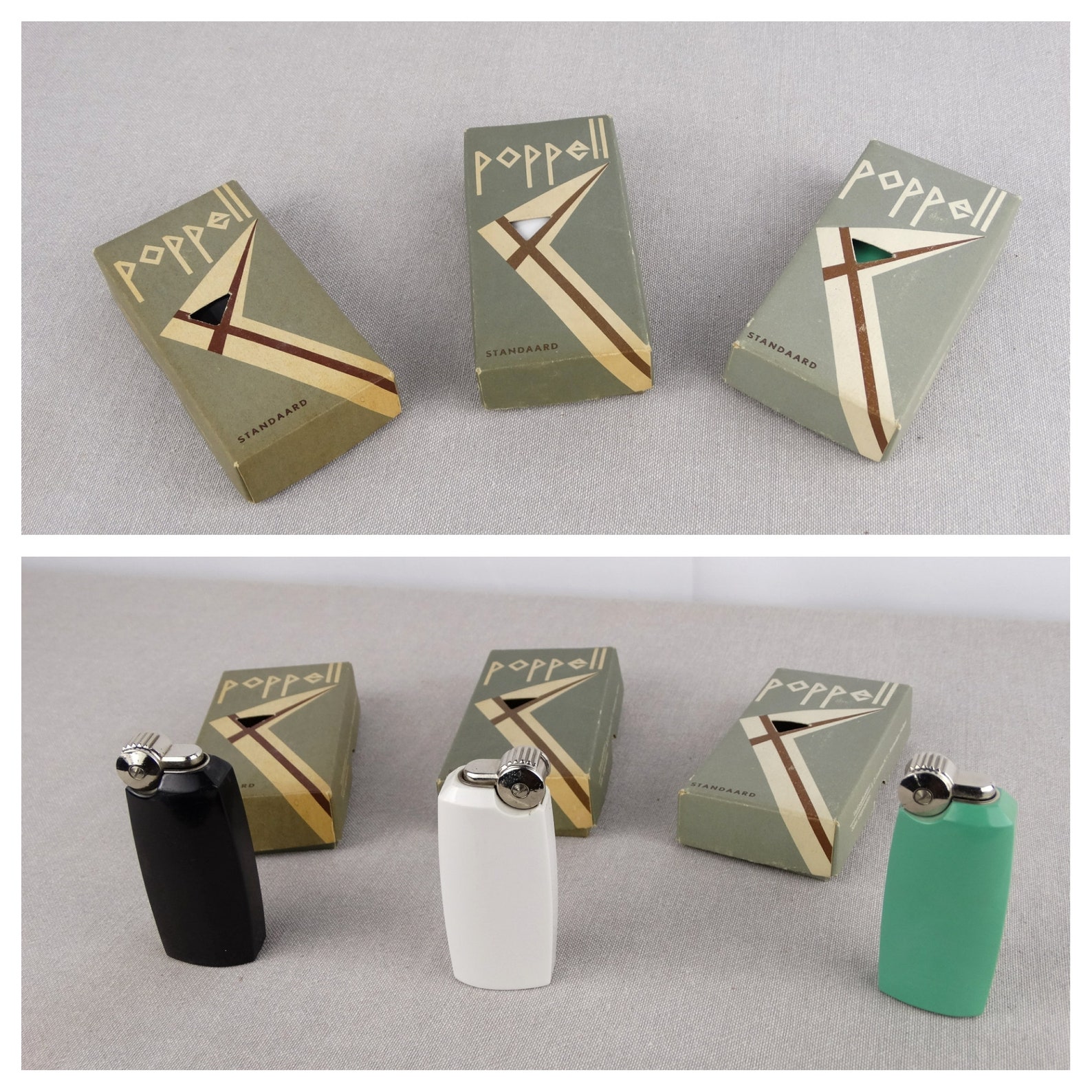 Poppell Standard Poppell Lighters Old Gas Lighter Poppell Etsy