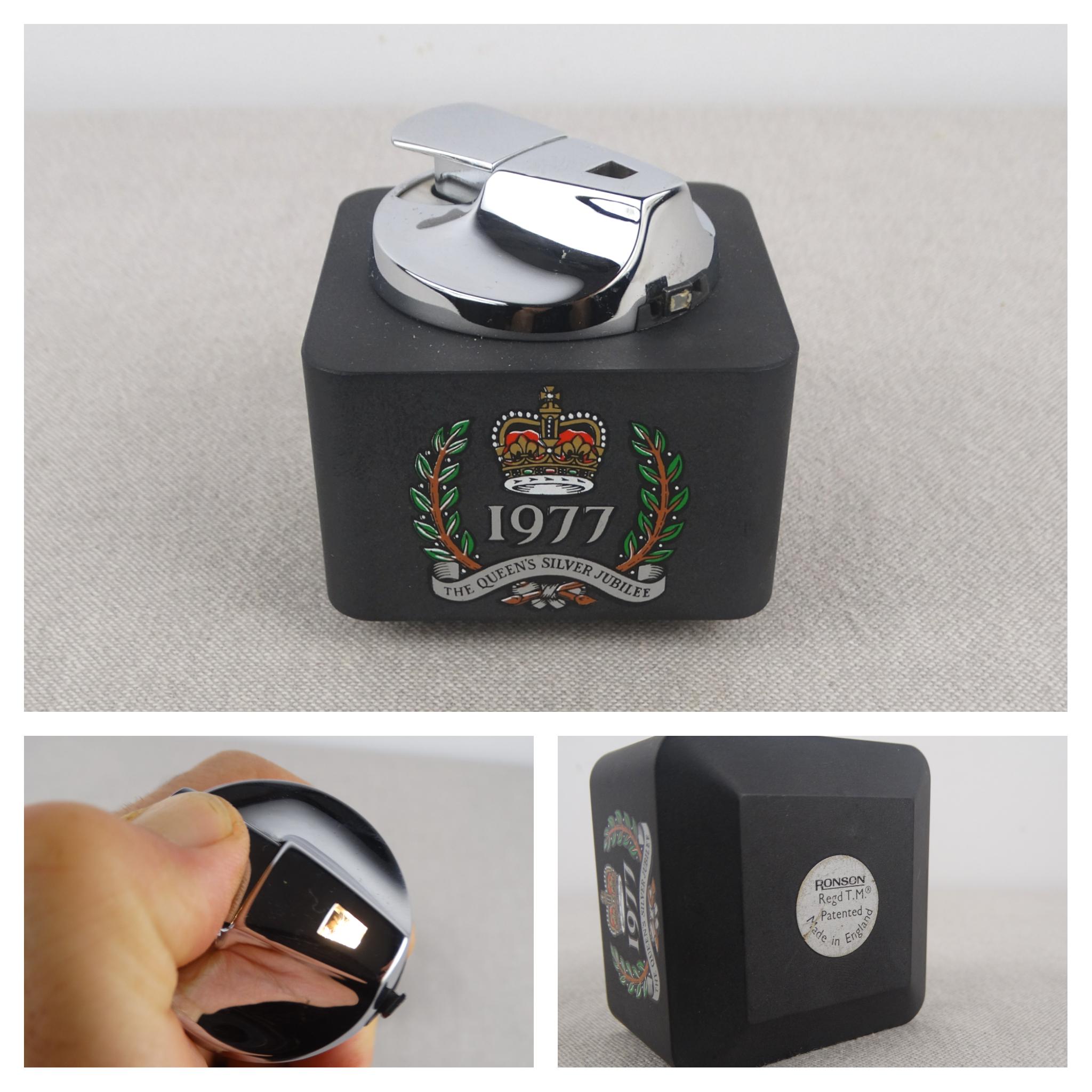 1977, Ronson Quadrant Table Lighter for Parts, Ronson Gas Lighter ...
