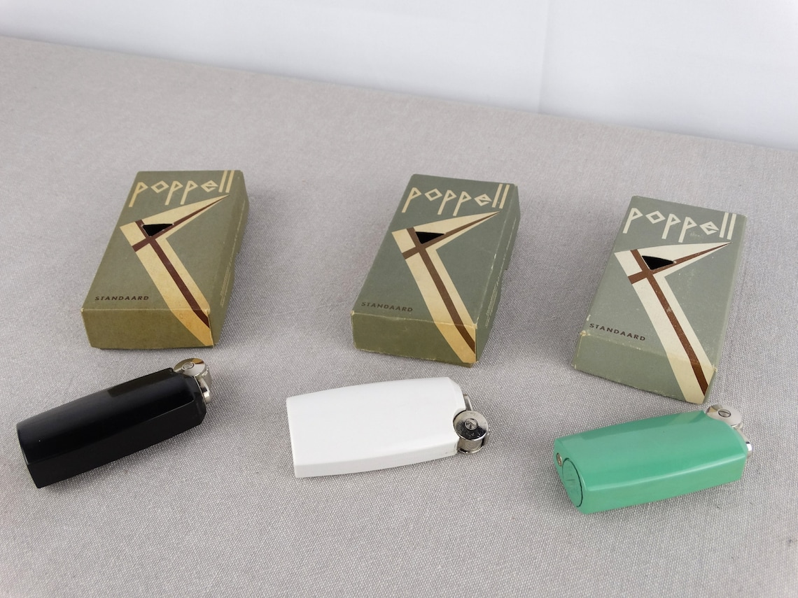 Poppell Standard Poppell Lighters Old Gas Lighter Poppell Etsy