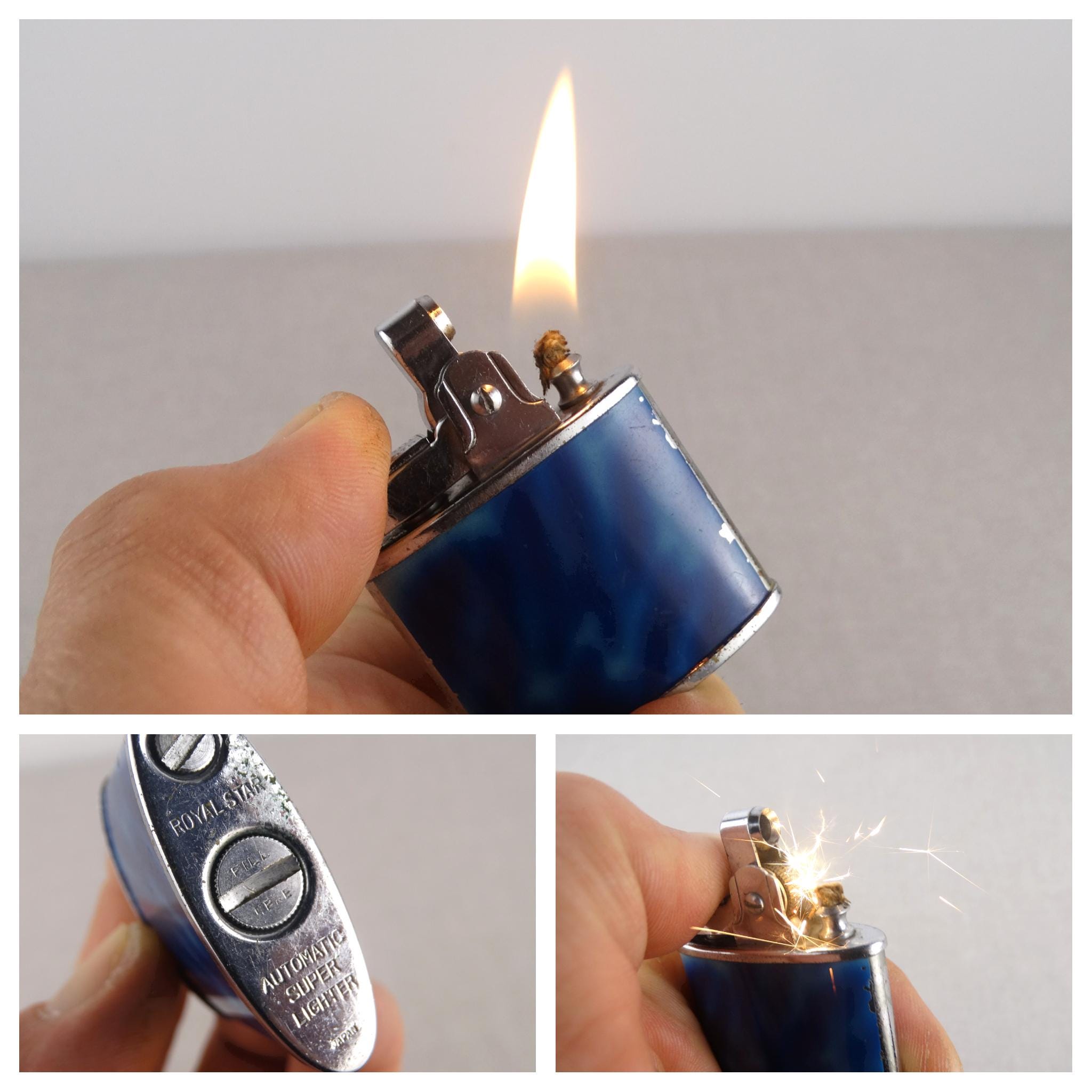 star cigarette lighter Royal Star Lighter, Vintage Petrol Lighter, Automatic Lighter, Pipe Lighter,  Cigar Lighter, Smoking Lighter, Pocket Lighter, Japan Lighter