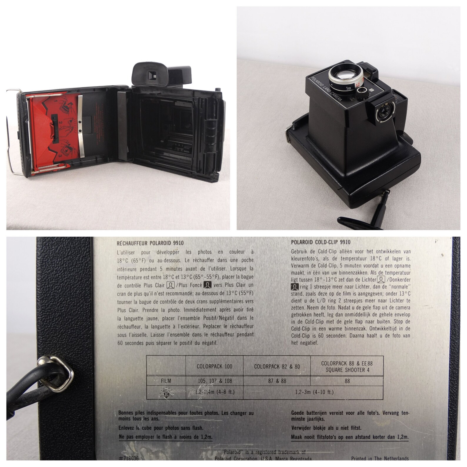 Polaroid Land Camera Colorpack 88 | Achetez sur