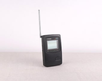 Citizen ST555 Tv, Vintage Working Pocket Television, Old Monitor, Camping Tv, Handheld Tv, Portable Tv, Car Tv, Analog TV, Black White Tv