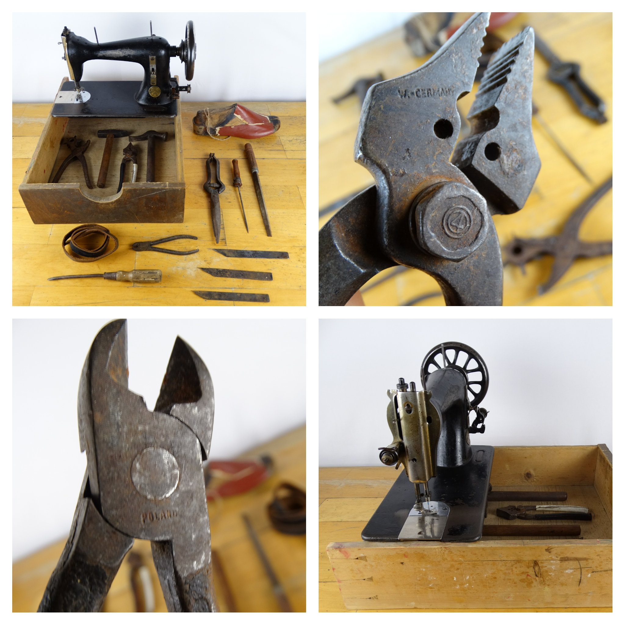 ANCIENNE CLÉ À molette American vieux outils atelier garage ancien collection EUR 19,00 - FR