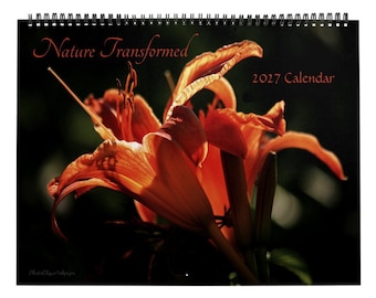 Nature Transformed • 2027 Monthly Wall Calendar • Wall Art • Landscape Seascape Nature • Fine Art Photography