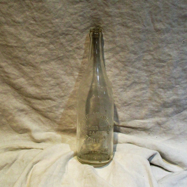 Hand Blown Bottle Etsy