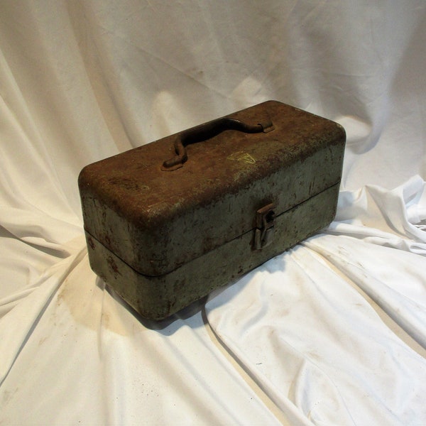 Tackle Box, Old Fishing Gear, Vintage Fishing Storage Box