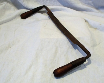 Draw Knife, Old Woodworking Tool, Antique Hand Forged Carpentry History
