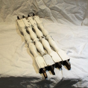 Balusters, Architectural Salvage, Old Set of 4, Repurpose as Table Legs