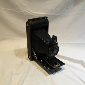 1910s Kodak 3-A Autographic Junior Bellows Camera, Photography History, Old Antique Camera Salvage