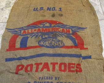 Antique burlap sacks cheap