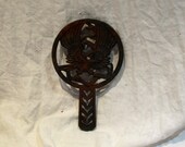 Trivet, Wilton Patriotic Eagles and Snake Cast Metal Pot Stand or Plant Stand