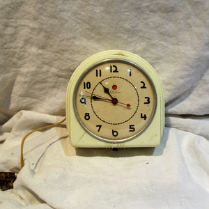Vintage Telechron Wall Clock - Etsy