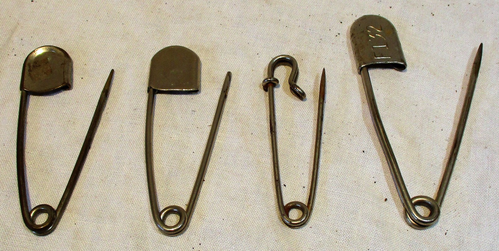 Industrial Safety Pins Silver Laundry Pins Collection of 4 Etsy
