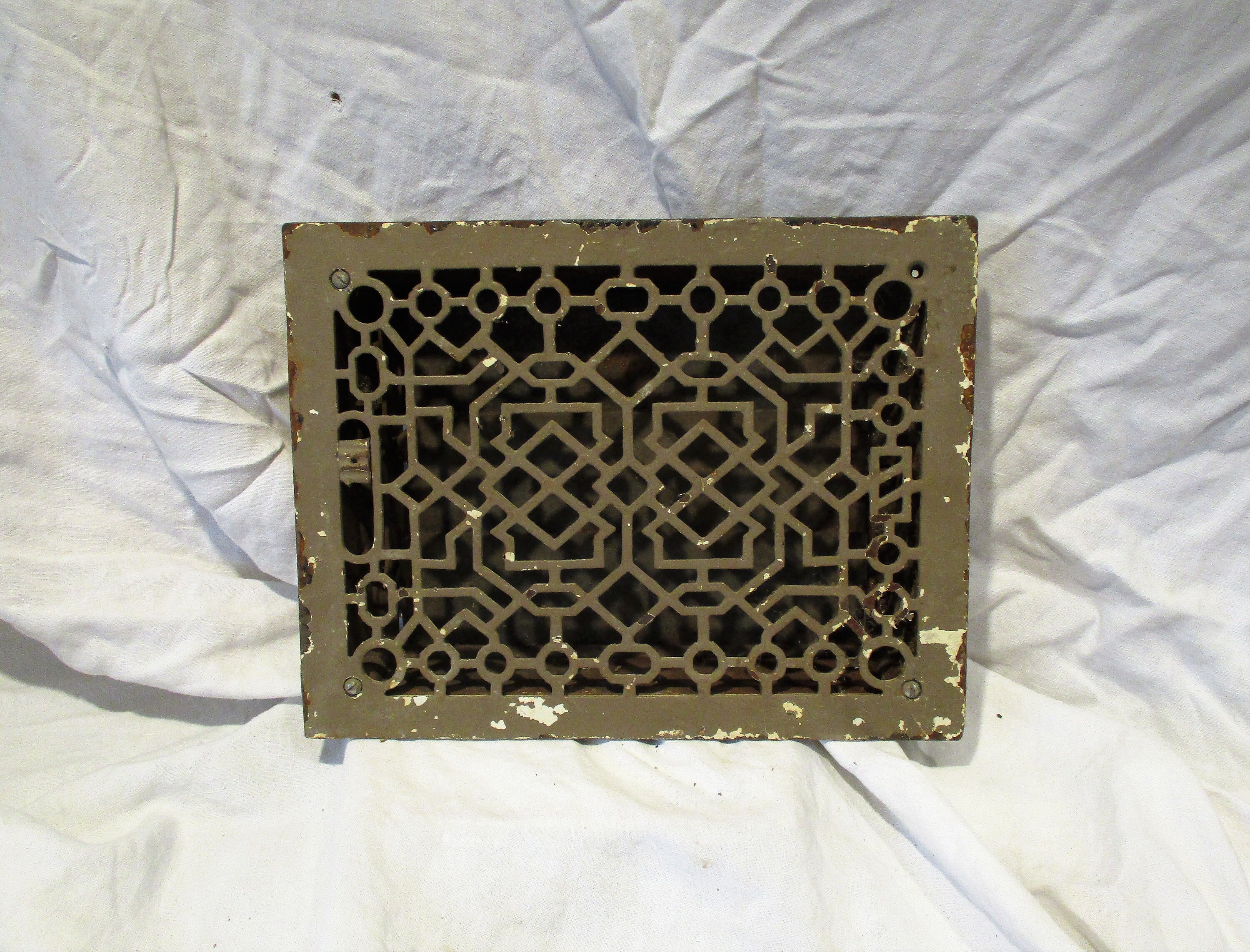 Vent Grate or Radiator Grate Large Rectangular Cast Iron Etsy