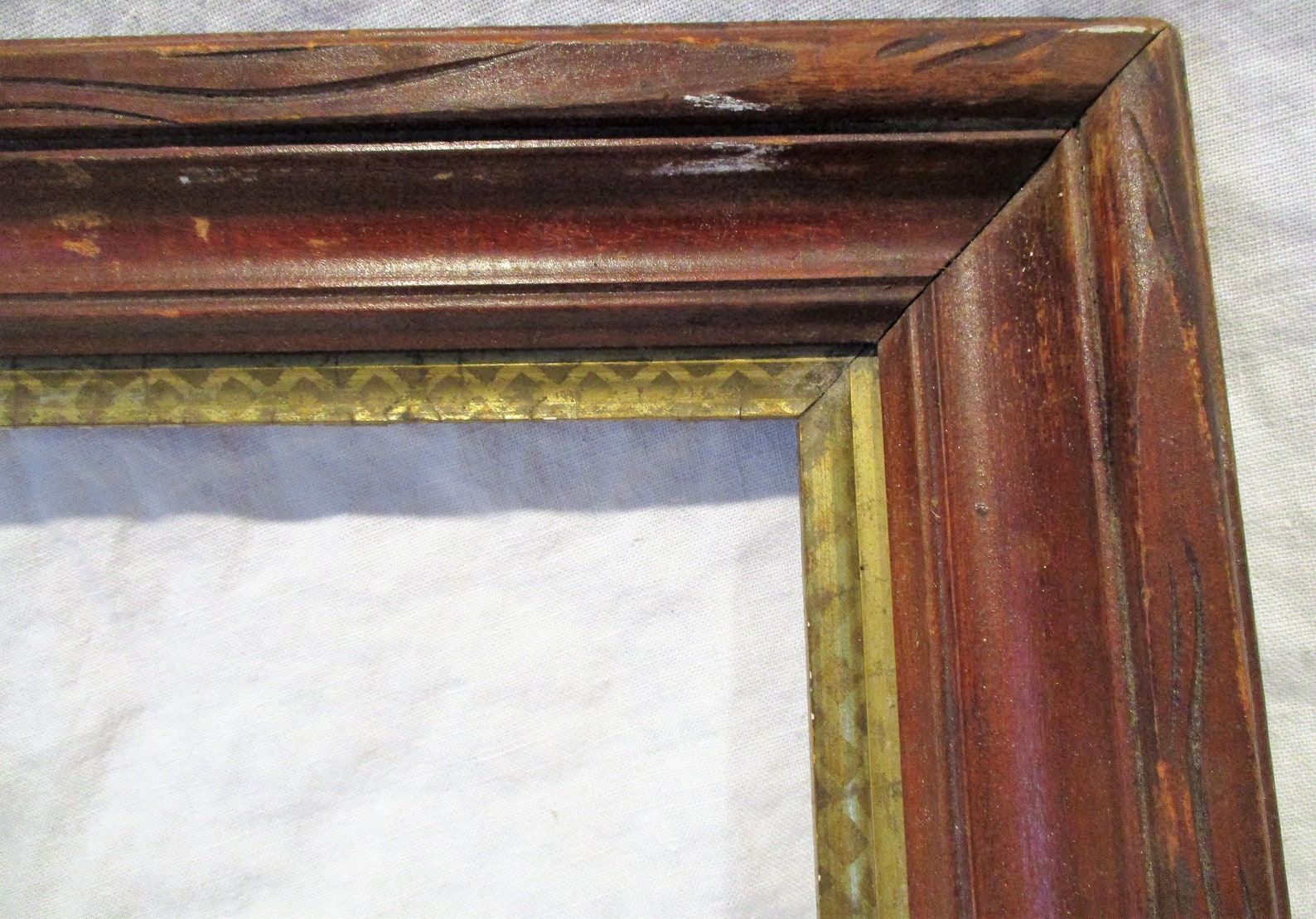Wood Picture Frame Arts and Crafts Transitional Period | Etsy