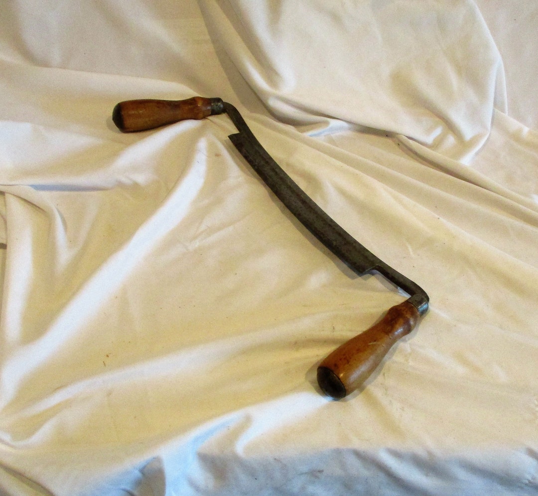 Bridge Tool Company 9.5 Inch Draw Knife, Old Woodworking Tool, Antique