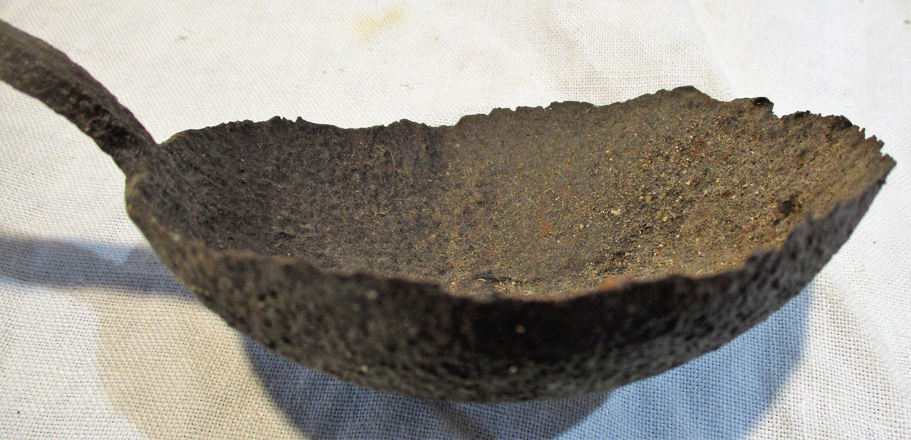 Metal Crucible Antique Industrial Smelting Tool Etsy