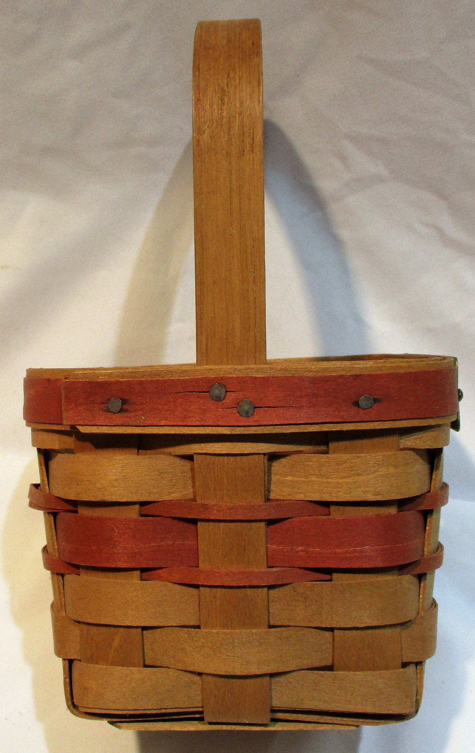 1986 Longaberger Basket Christmas Collection Candy Cane Etsy