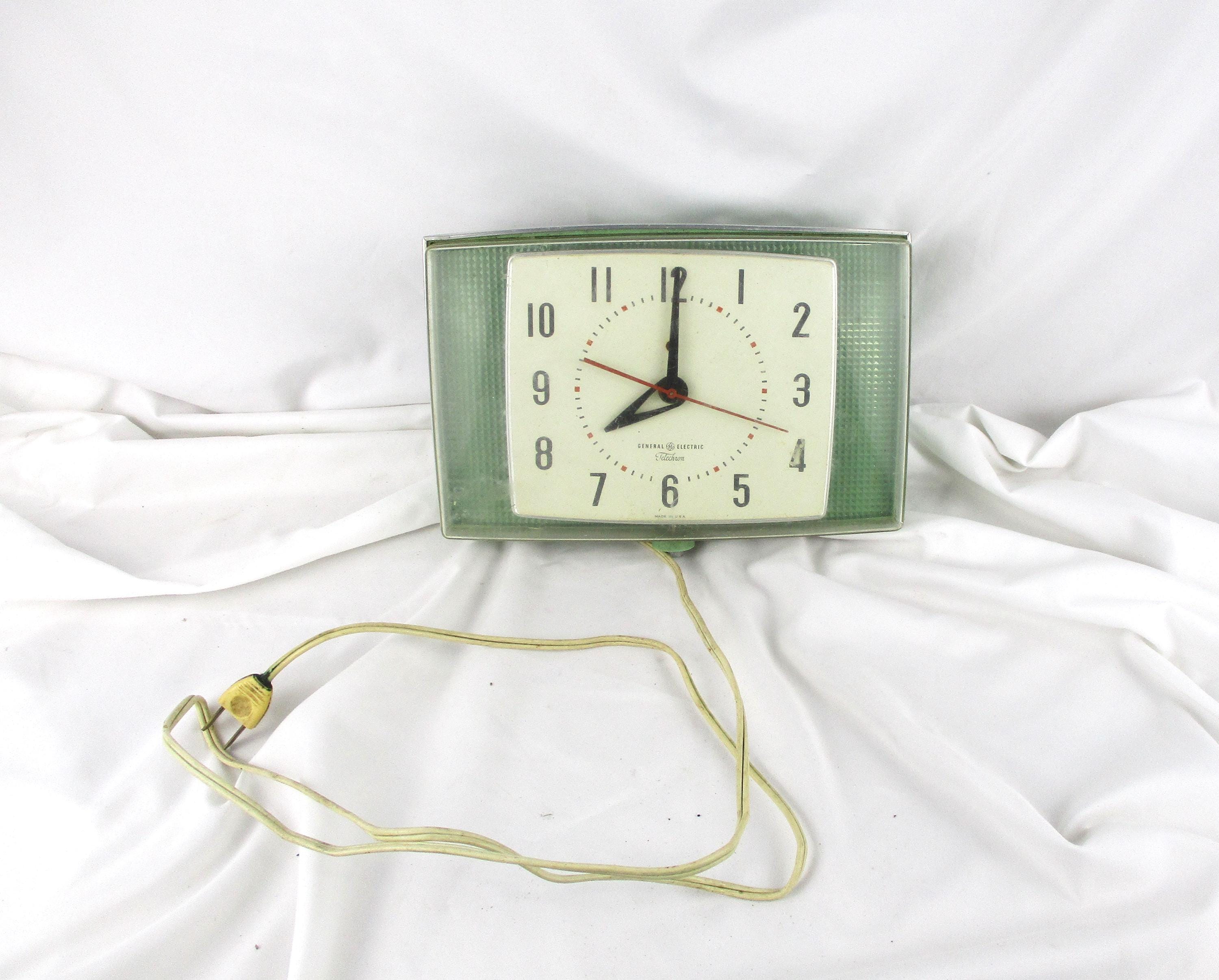 【1960s USA vintage】GENERAL ELECTRIC 時計 Vintage Shop Clock by General Electric (2BD68U)***ASK for