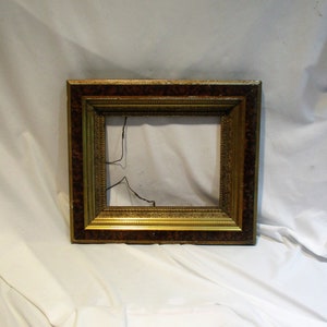 Late Victorian Transitional Period Intricate Picture Frame, East Lake and Beaux Arts, Great Art Salvage