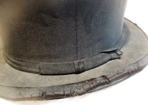 Vintage Hat, Antique Top Hat, Antique Millinery a… - image 10