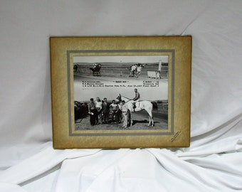 Vintage Thoroughbred Racing Photo: Tarry Not, Waterford Park, 1957