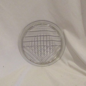 Antique &quot;NATIONAL&quot; Headlight Lens: Vintage Car Part (8 1/8&quot;)