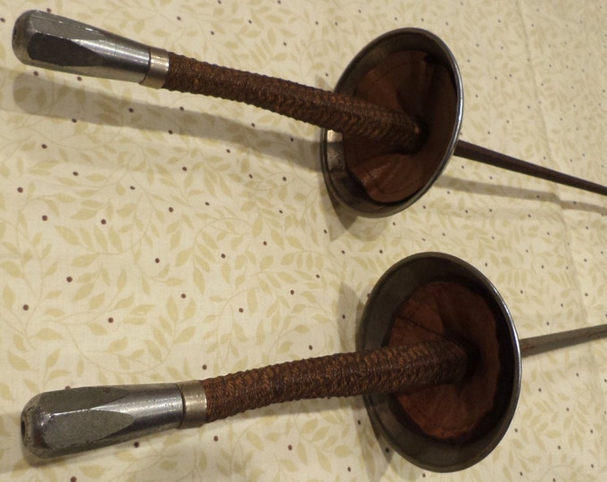 Epees Fencing Swords Pair Etsy
