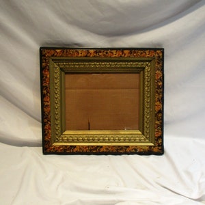 Late Victorian Transitional Period Intricate Picture Frame, East Lake and Beaux Arts, Great Art Salvage