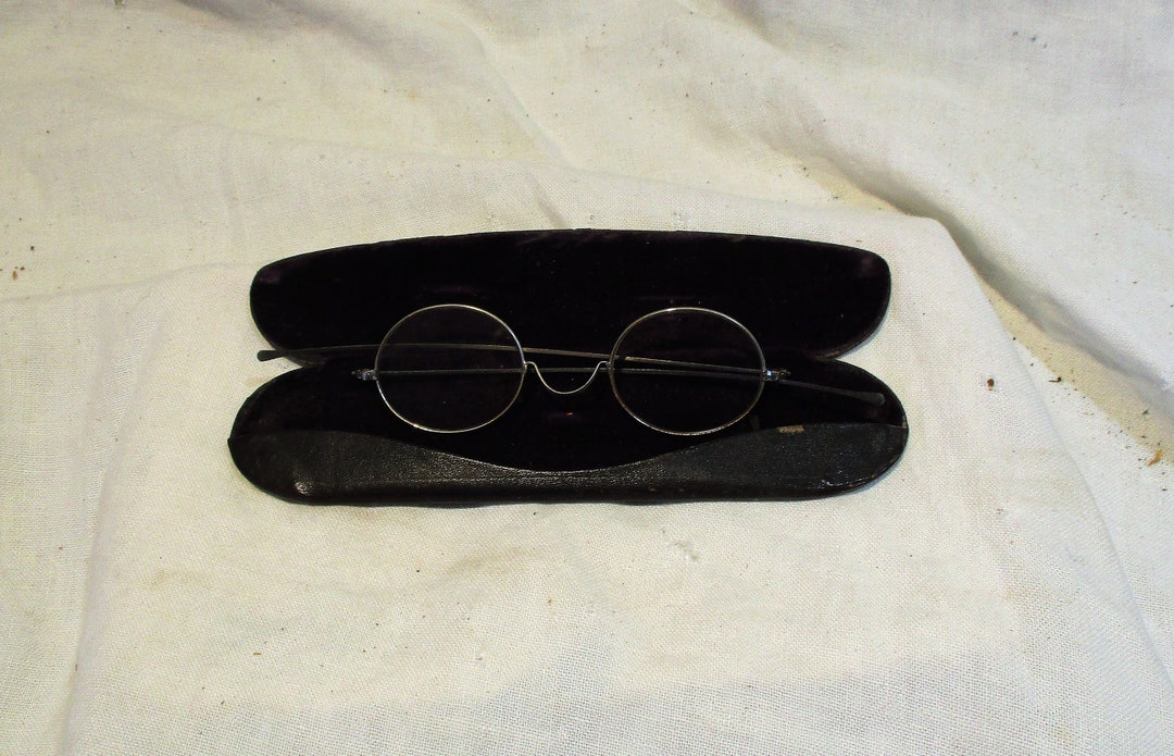 Vintage Eyeglasses With Case: Clark Bestor Rochester, NY
