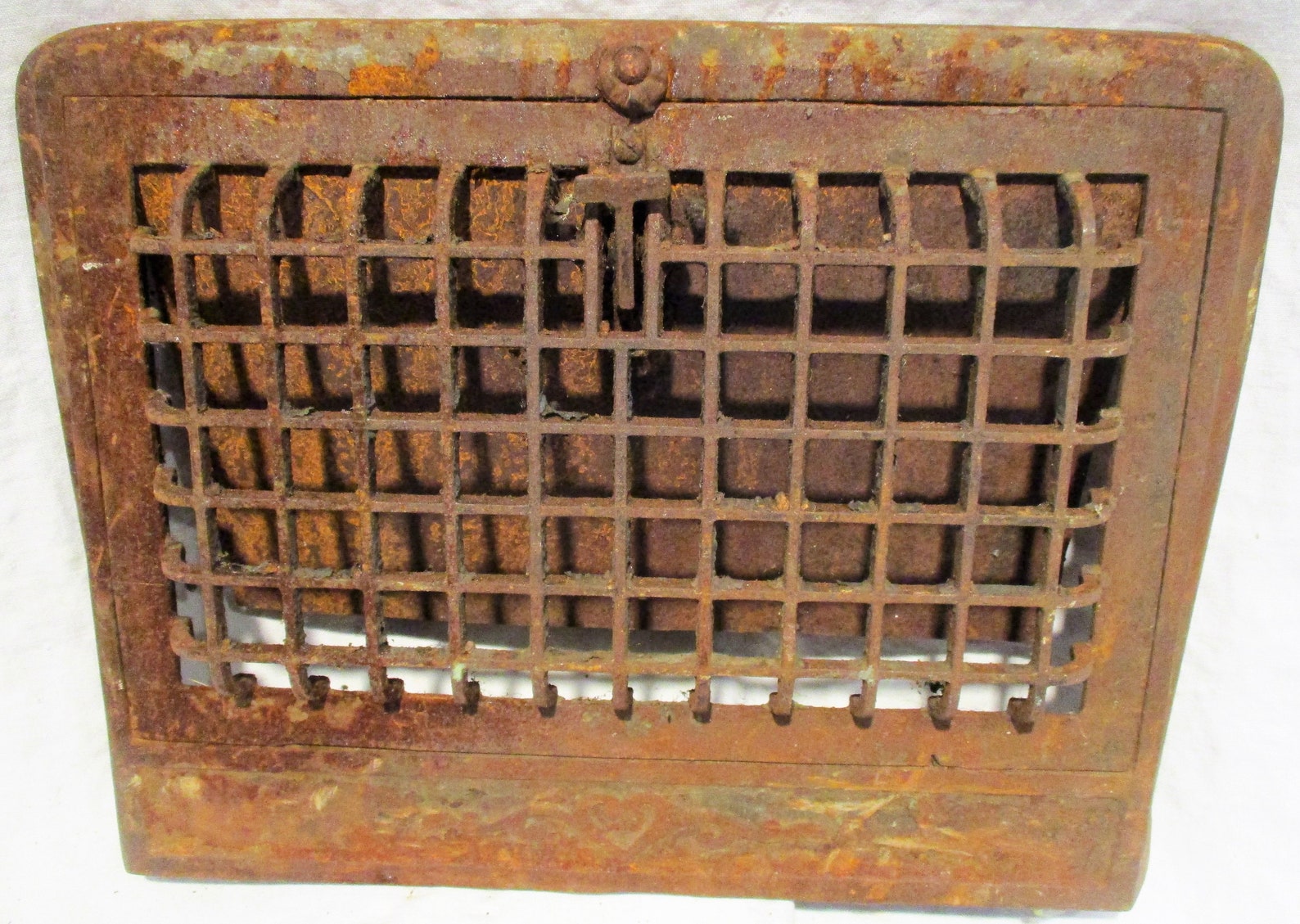 Vent Grate Cover or Radiator Grate Cover Rectangular Cast Etsy