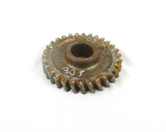 Metal Angled Gear, Industrial Chic Salvage, Cog or Sprocket