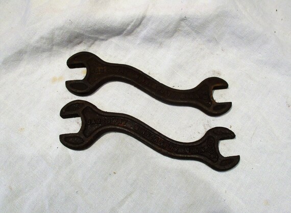 Curved Wrenches, Antique Tool Collection, Farm and Barn Salvage