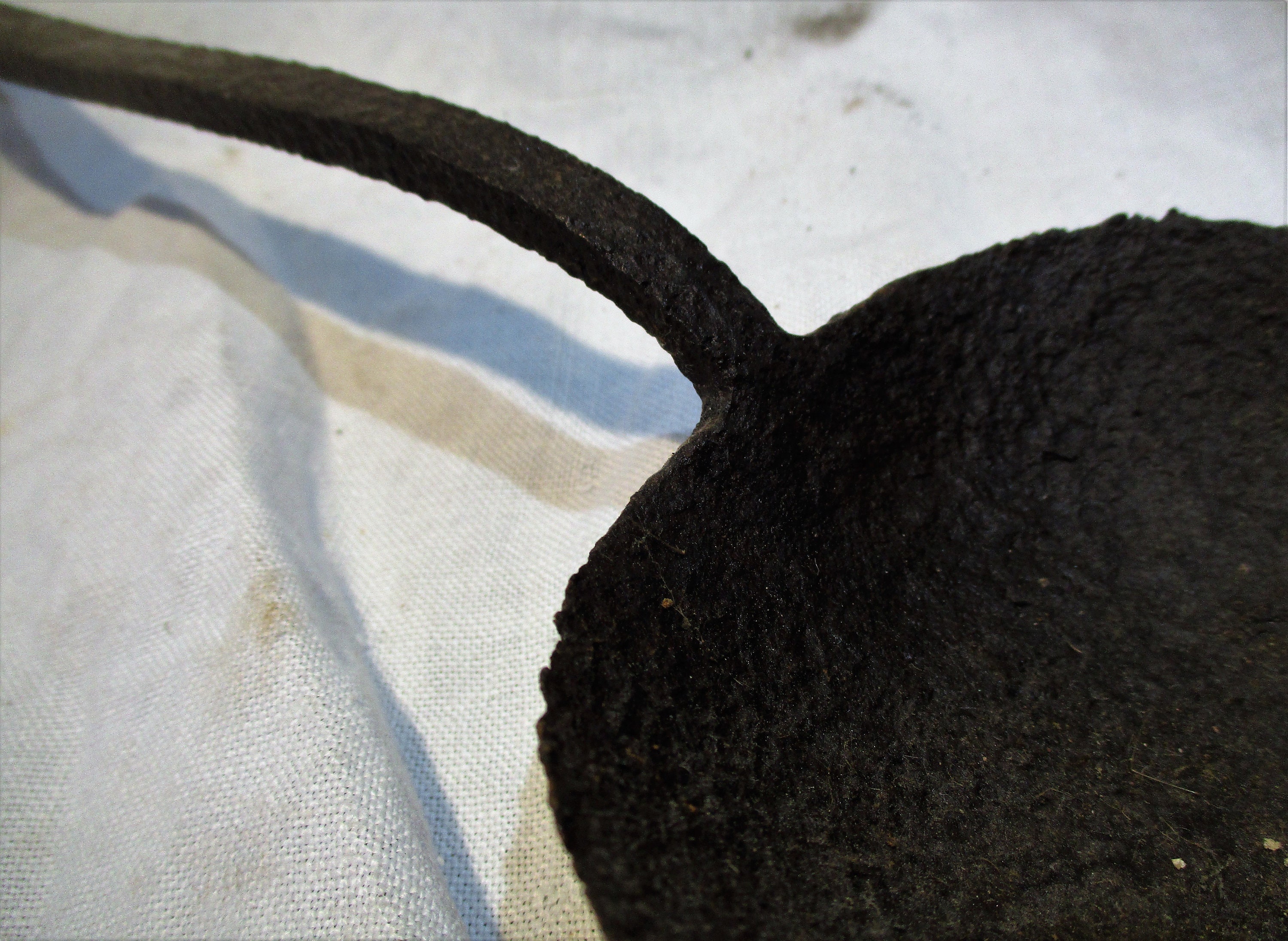 Metal Crucible Antique Industrial Smelting Tool Etsy