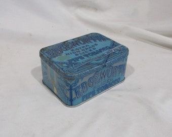 Edgeworth Pipe Tobacco Tin, Antique Virginia Tobacco Advertising