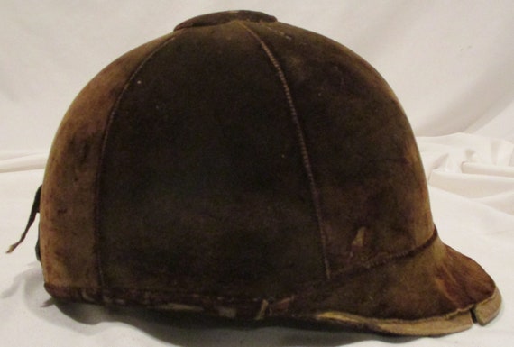 Equestrian Riding Helmet, Riding Hat, Vintage Pol… - image 3