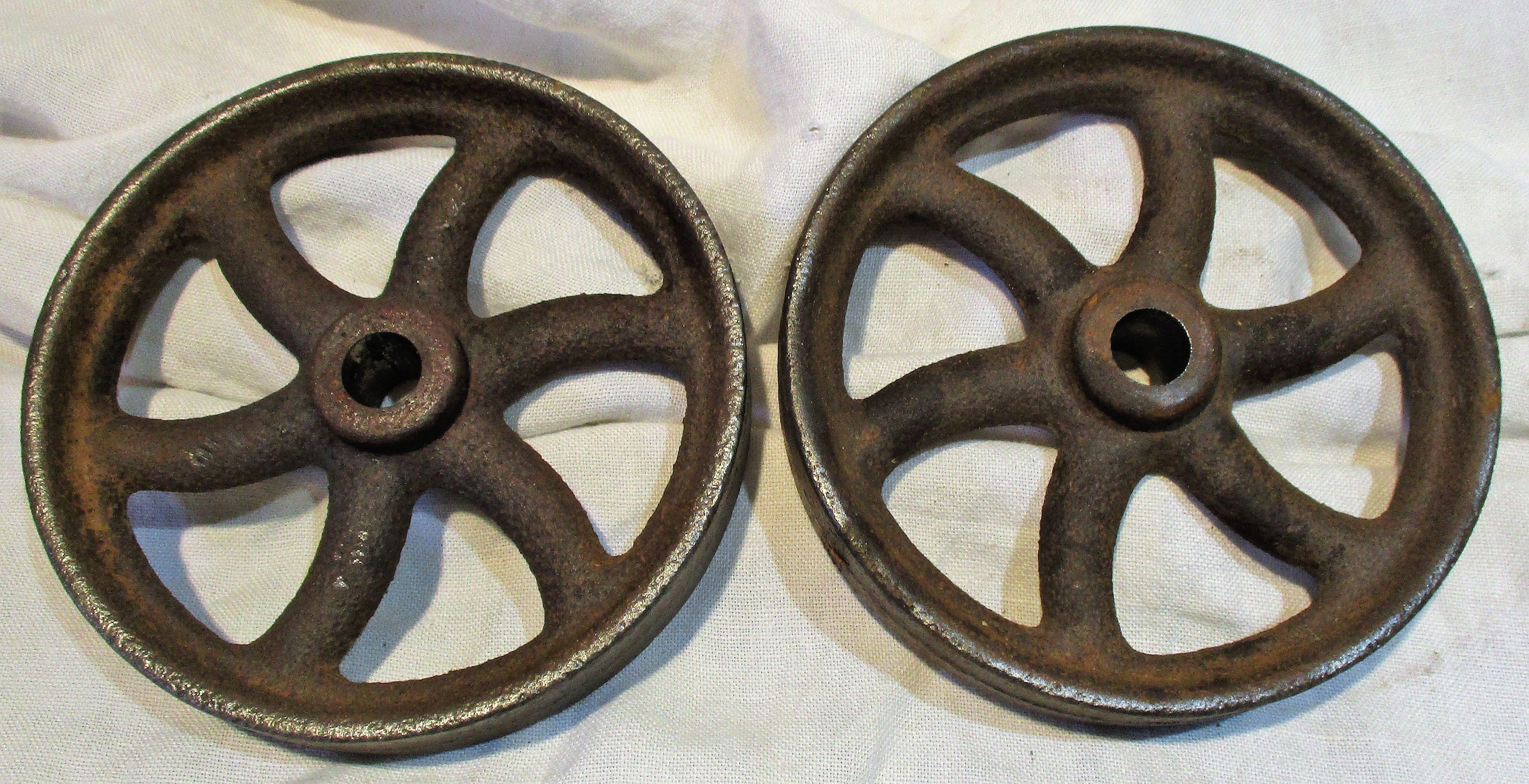 Industrial Cart Wheels Mining Cart Wheels Matching Pair Etsy